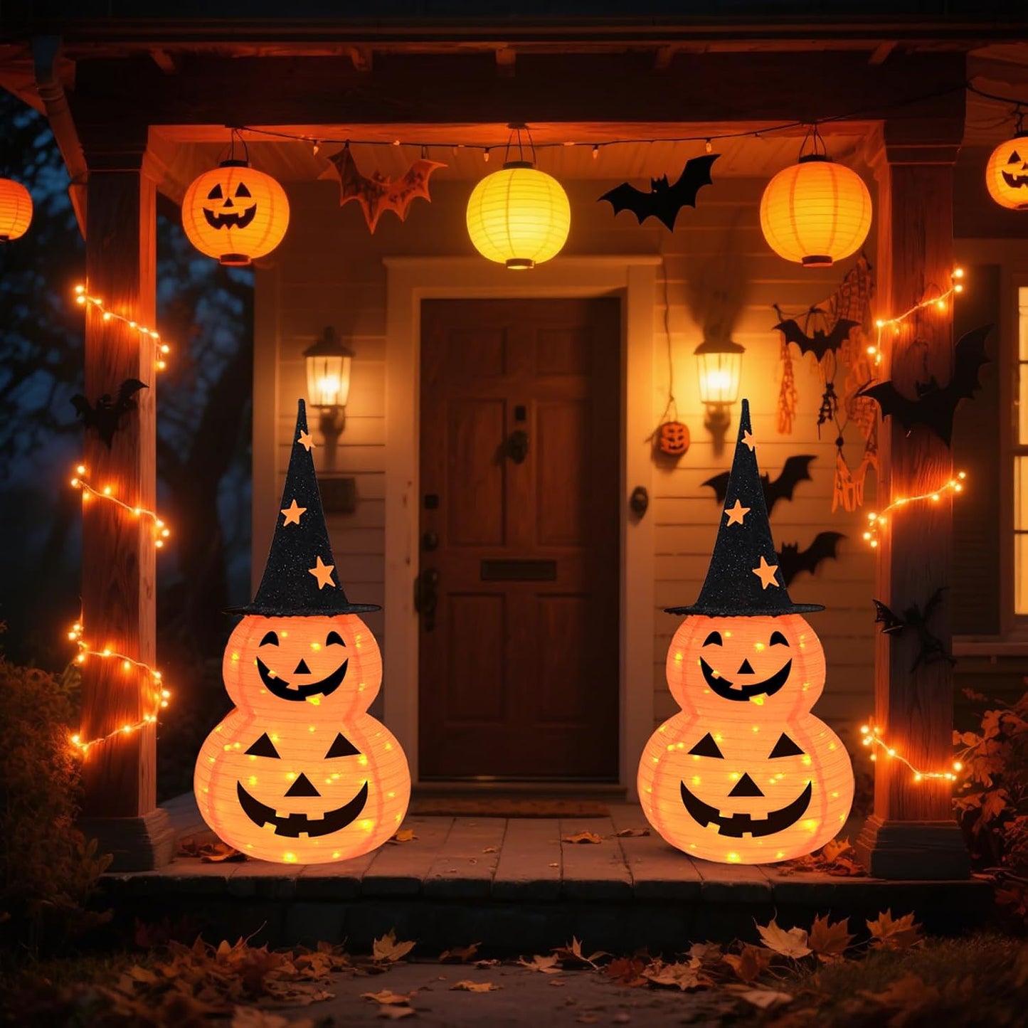 🎃 5FT Light-Up Halloween Pop-Up | Big Spooky Fun in Seconds