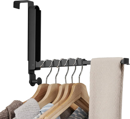 Foldable Over The Door Drying Rack,No drilling, For Laundry Bathroom Bedroom Travel