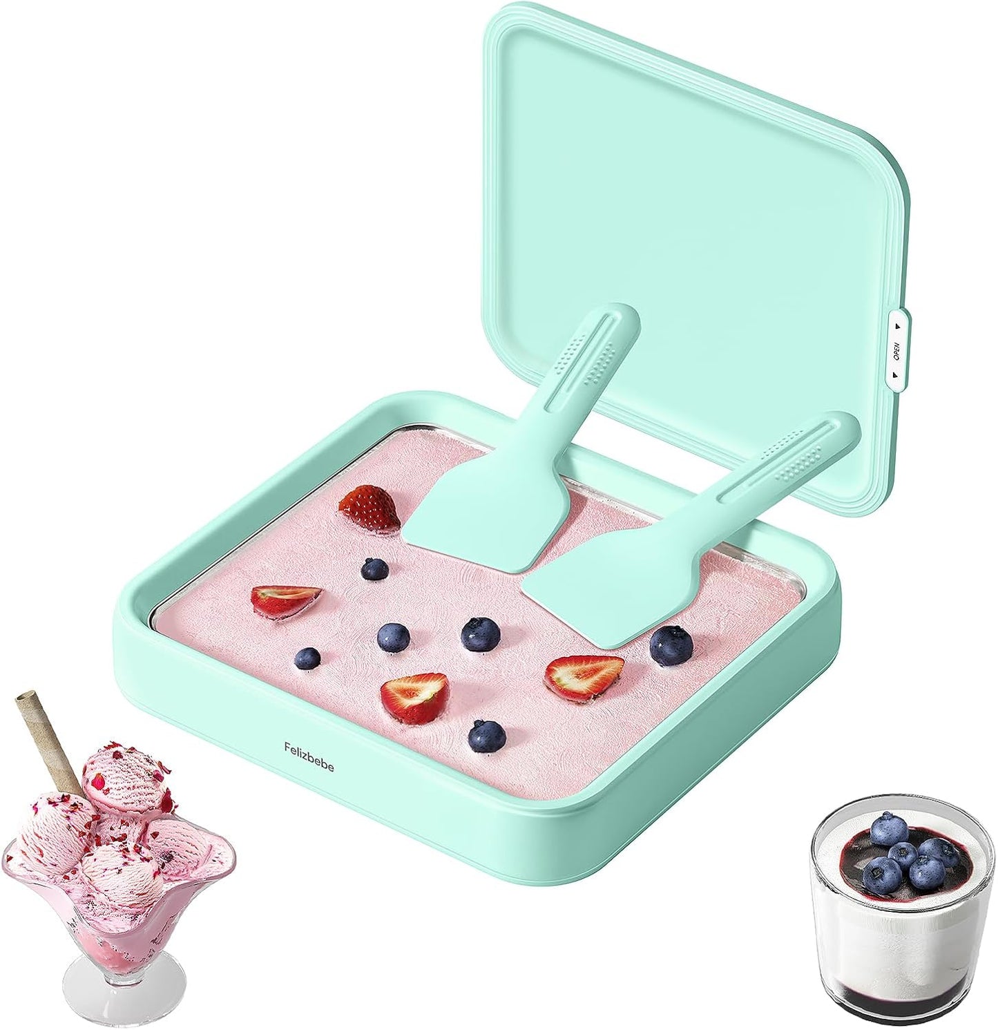 DIY Rolled Ice Cream Maker – Create Homemade Frozen Treats in Minutes