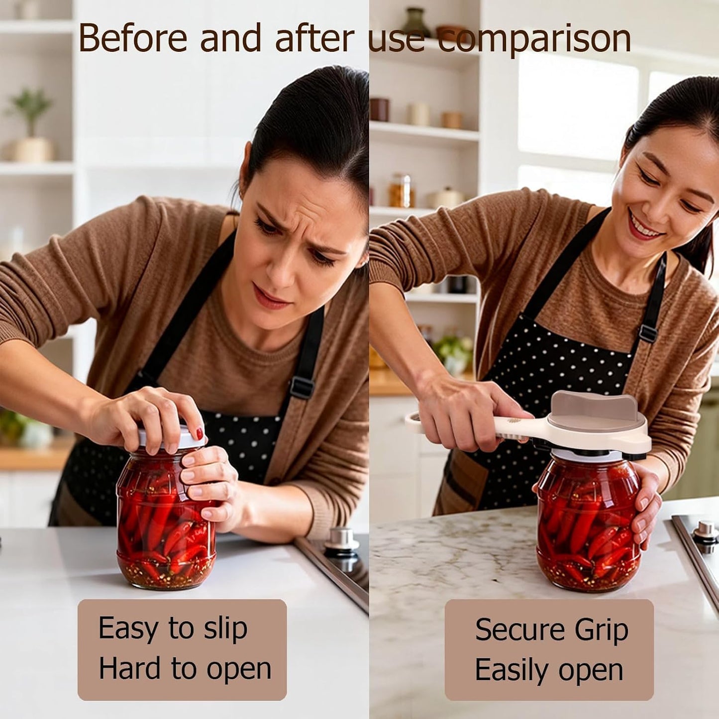 🫙 EasyTwist™ 4-in-1 Jar Opener | Open Stubborn Lids Without The Struggle