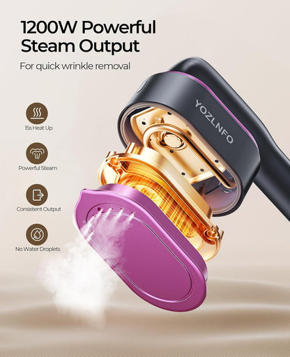👔 1200W Travel Clothes Steamer