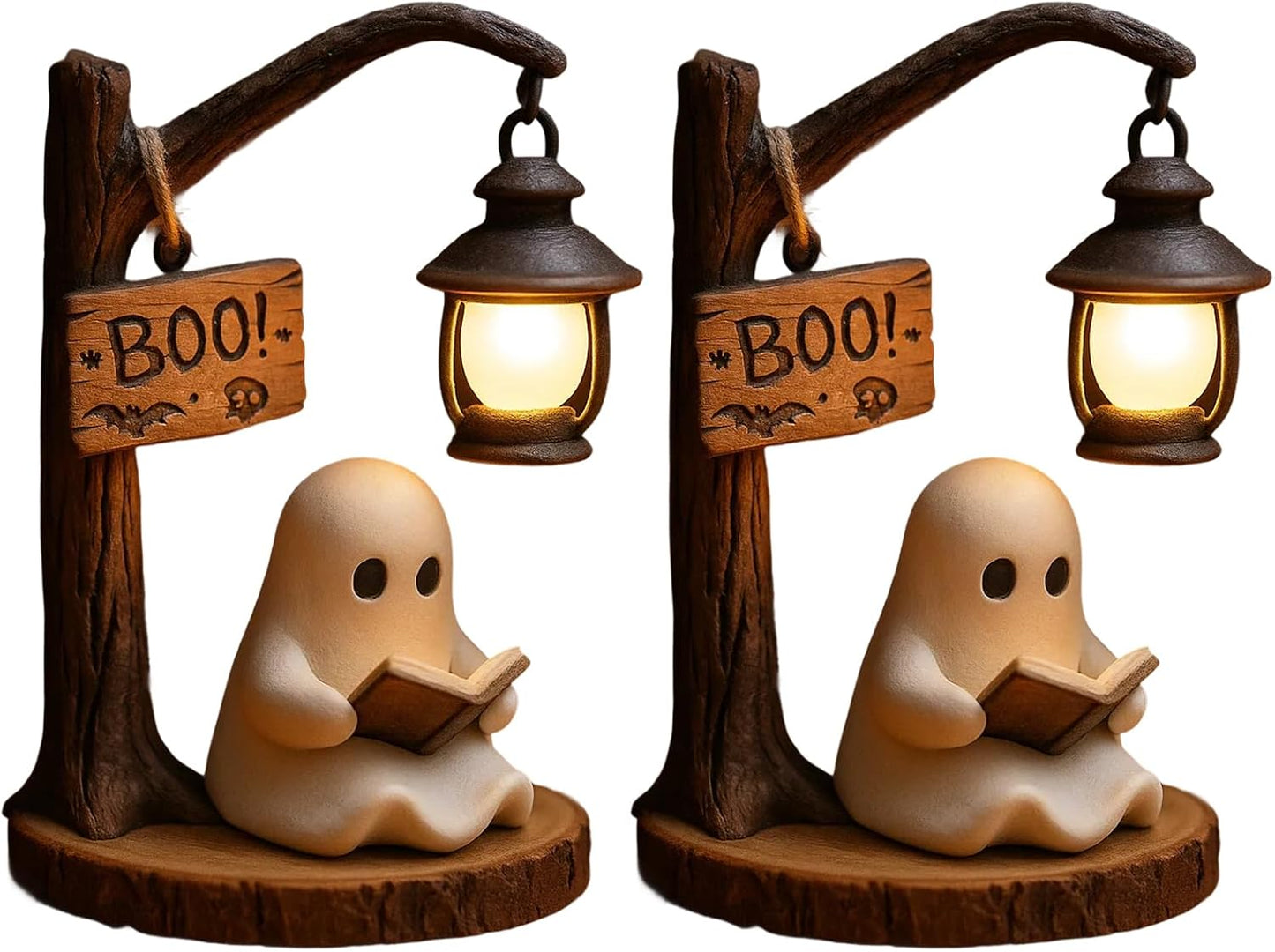👻📚 CUTE GHOST READING LAMP