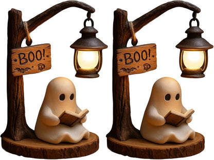 👻📚 CUTE GHOST READING LAMP
