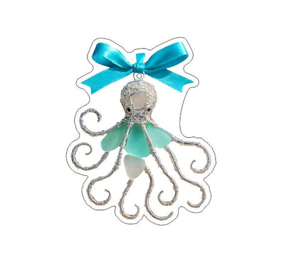 Handmade Frosted Ocean Suncatcher🐚(2D flat printing)