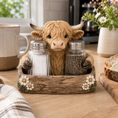 ⚡Hot Sales 🔥Coastal Animal Salt & Pepper Shaker Holder Set