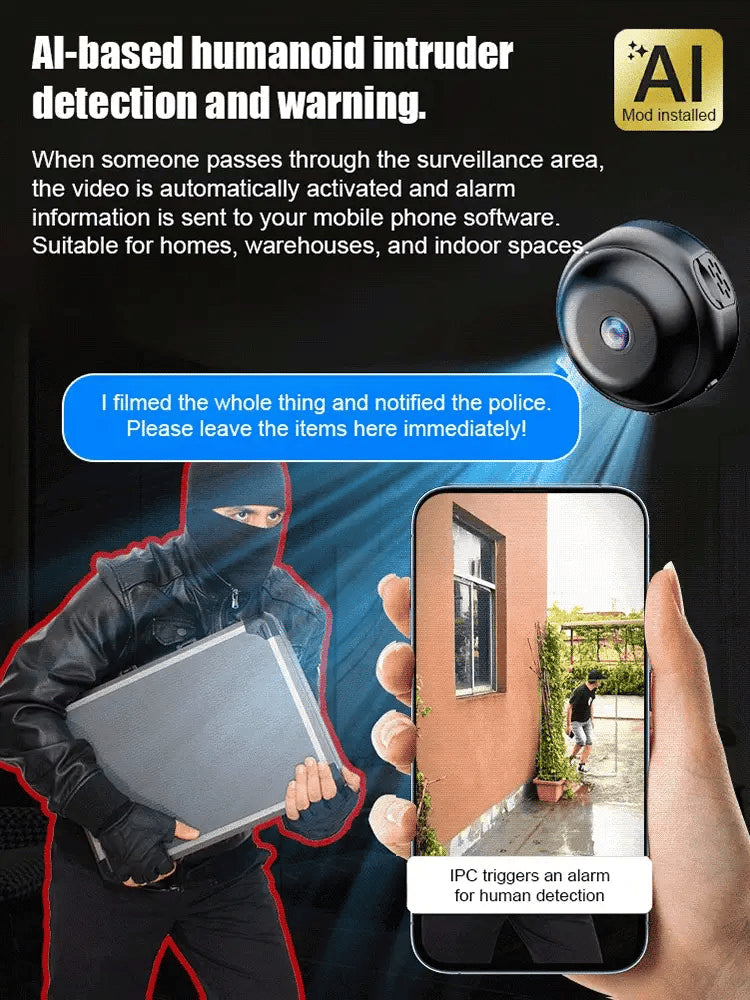 Hidden camera HD night vision. No Wi-Fi or electricity required💯Tiny and installs in 1 second ⚠️Remote real-time viewing