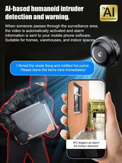 Hidden camera HD night vision. No Wi-Fi or electricity required💯Tiny and installs in 1 second ⚠️Remote real-time viewing
