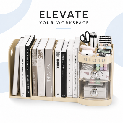 Adjustable Bookshelf Desktop
