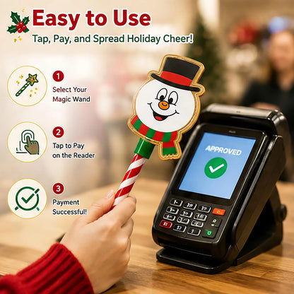 Christmas Payment Wand 🎄 Turn Every Tap Into Holiday Magic ✨