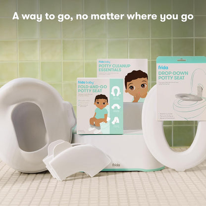 Drop Down Potty Training Seat for Toddlers & Kids, Easy to Clean
