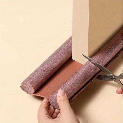 Door Bottom Sealing Strip, 1 Count Door Draft Stopper, Under Door Draft Noise Blocker, Home Essentials
