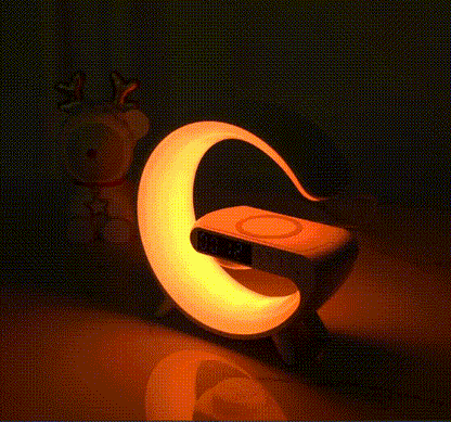 4-in-1 Smart Bedside Station – Light, Charge & Play Music