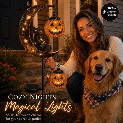 🎃Pumpkin Moon Garden Stake Light
