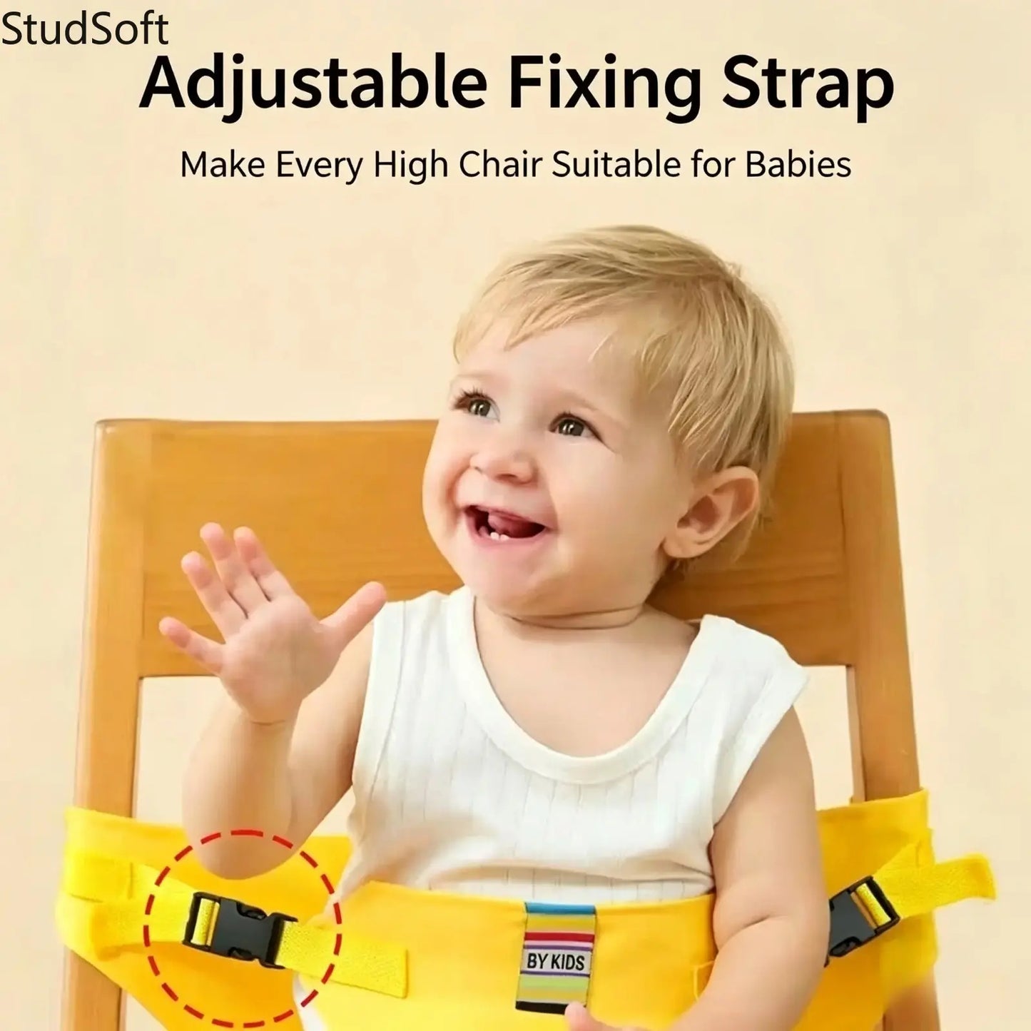 👶 Portable Baby High Chair Harness Seat