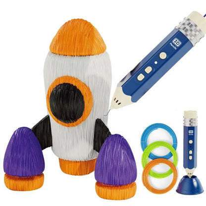 🖌️Hot Sale- Educational Toys Rocket Low-Temperature 3D Printing Pencil