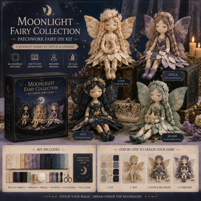 🔥Buy 2 Free Shipping - 🧵Fairy Patchwork DIY Collection