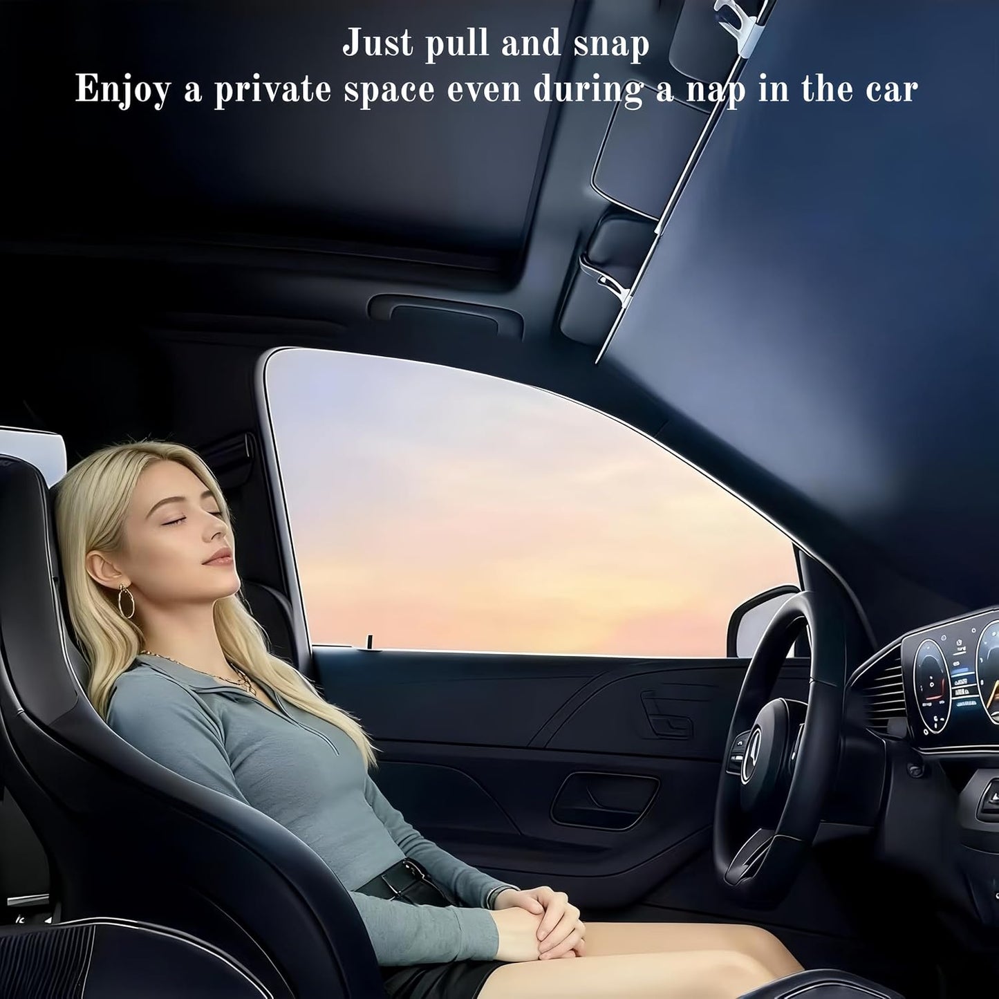 🚗☀️ VALORS™ AUTO RETRACTABLE WINDSHIELD SUN SHADE