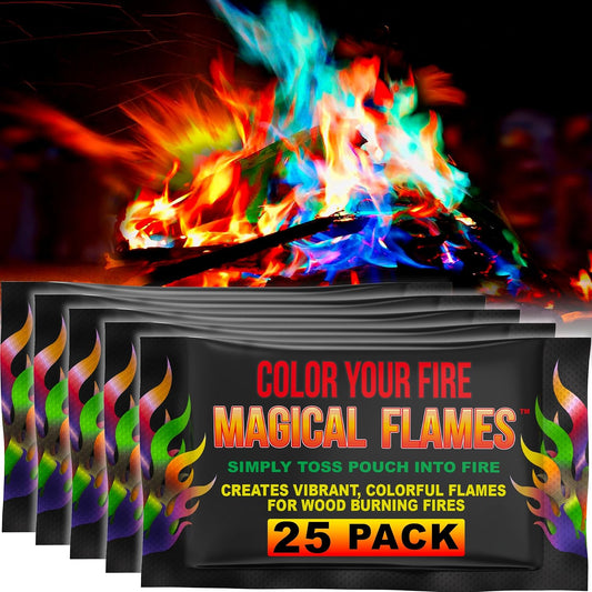 🔥 ENCHANTED FLAMES COLOR-CHANGING FIRE PACKETS 🔥