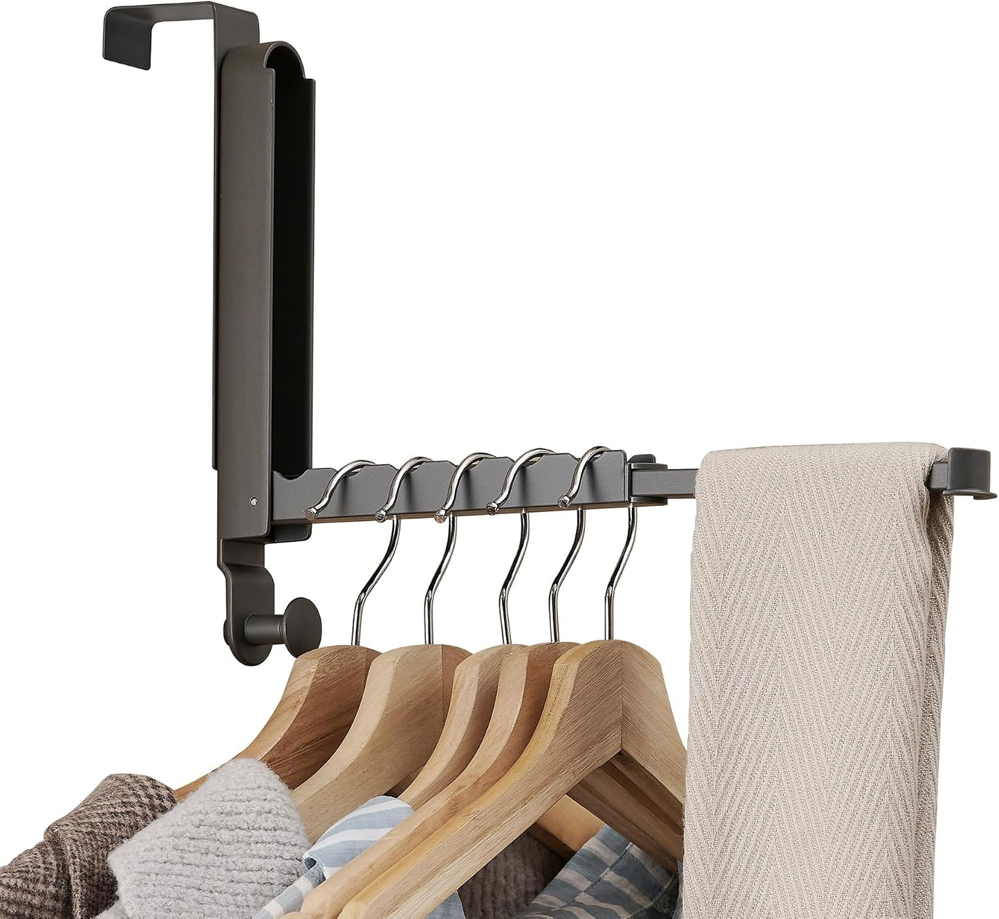 Foldable Over The Door Drying Rack,No drilling, For Laundry Bathroom Bedroom Travel