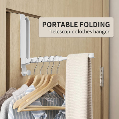 Foldable Over The Door Drying Rack,No drilling, For Laundry Bathroom Bedroom Travel