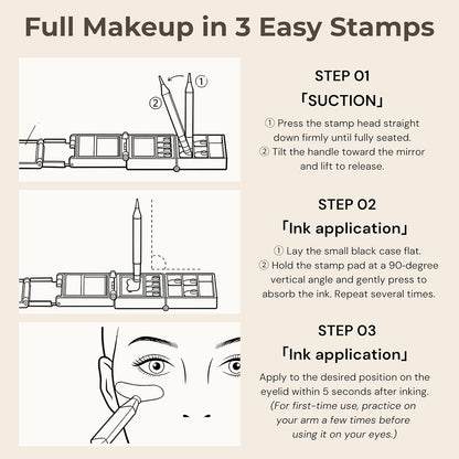 👁️✨ VALORS™ 3-IN-1 EYELINER &amp; LASH STAMP KIT