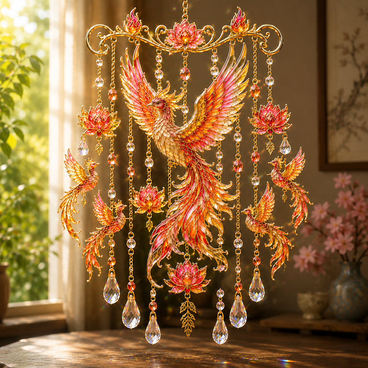 🐦🎐Graceful Hummingbird Wind Chime!🐦🎐