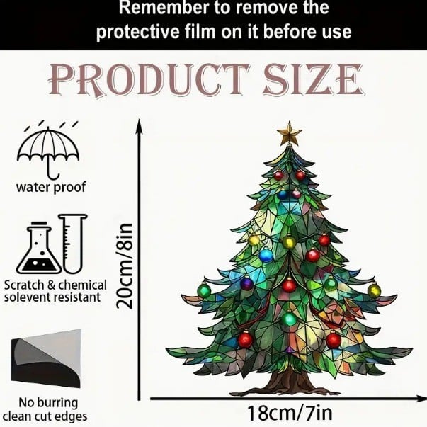🔥Christmas Sale🎁🎄🌈Christmas Tree Sun Catcher