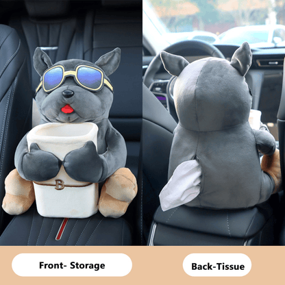 😍 Cute Plush Doll Tissue Box