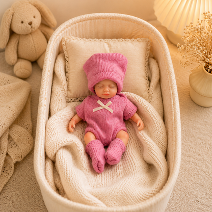 🍼 Pocket Baby™ 6" Handmade Mini Silicone Doll | Made For Little Moments Of Care