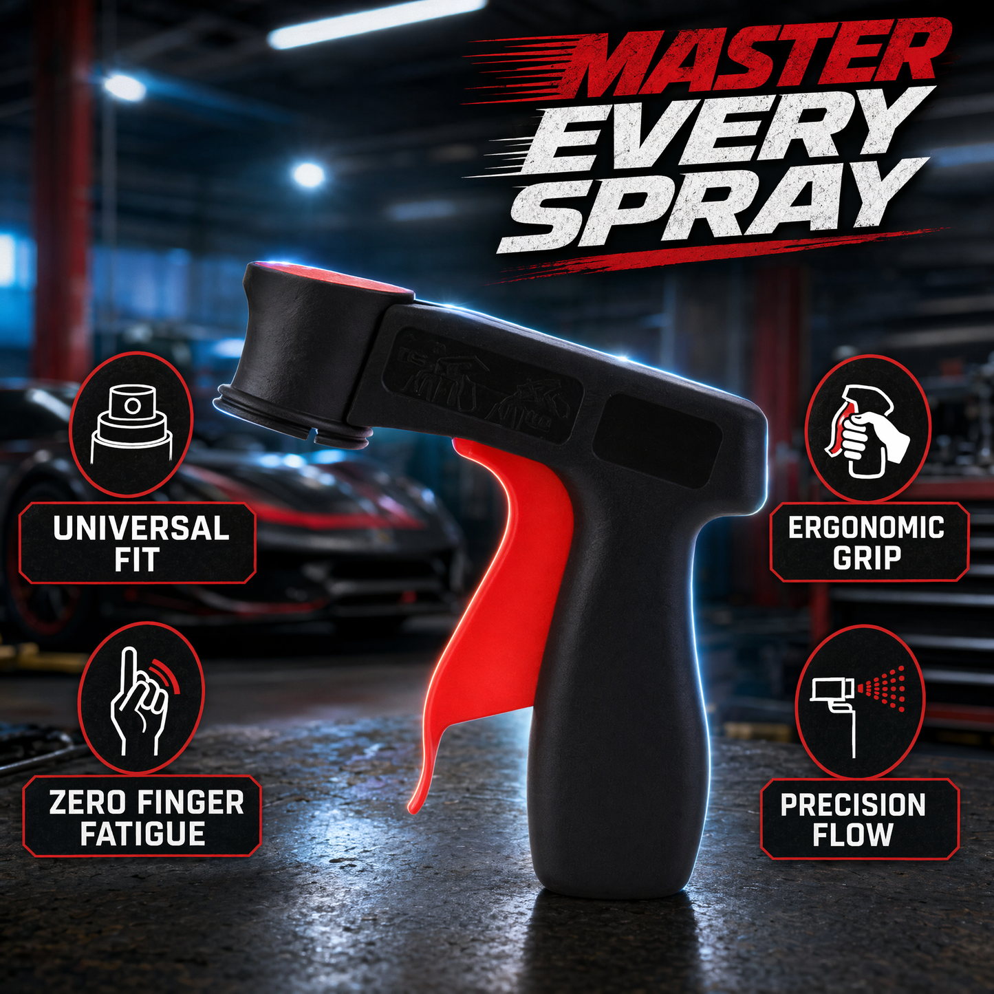 💯 🎨 Spray Can Trigger Handle, Turn Any Can into a Pro Sprayer!