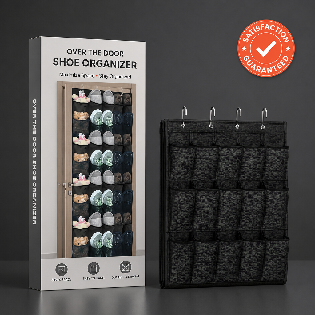 HOLIDAY TRAVEL & HOME ORGANIZATION SALE | 2 Pack Over-the-Door Mesh Storage Organizers