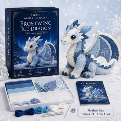 Arctic Winter Guardians DIY Patchwork Kit –🔥Easy, Relaxing & Satisfying to Make