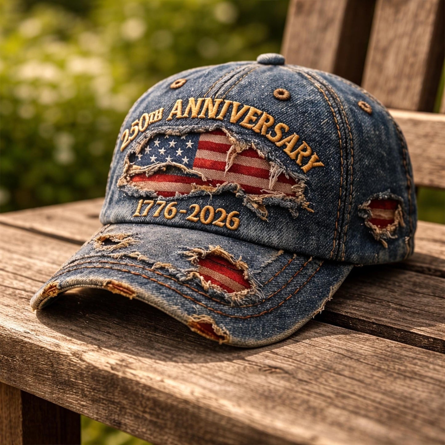🧢USA 250th Anniversary Hat 1776-2026, American Flag Independence Day Cap