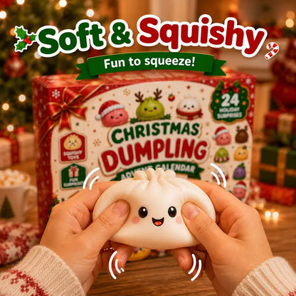Christmas Advent Calendar 2026 – 24-Day Glitter Dumpling Squishy Surprise