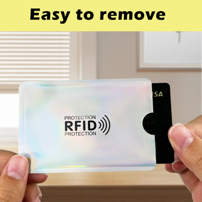 RFID Blocking Sleeves Set – Protection for Credit & ID Cards