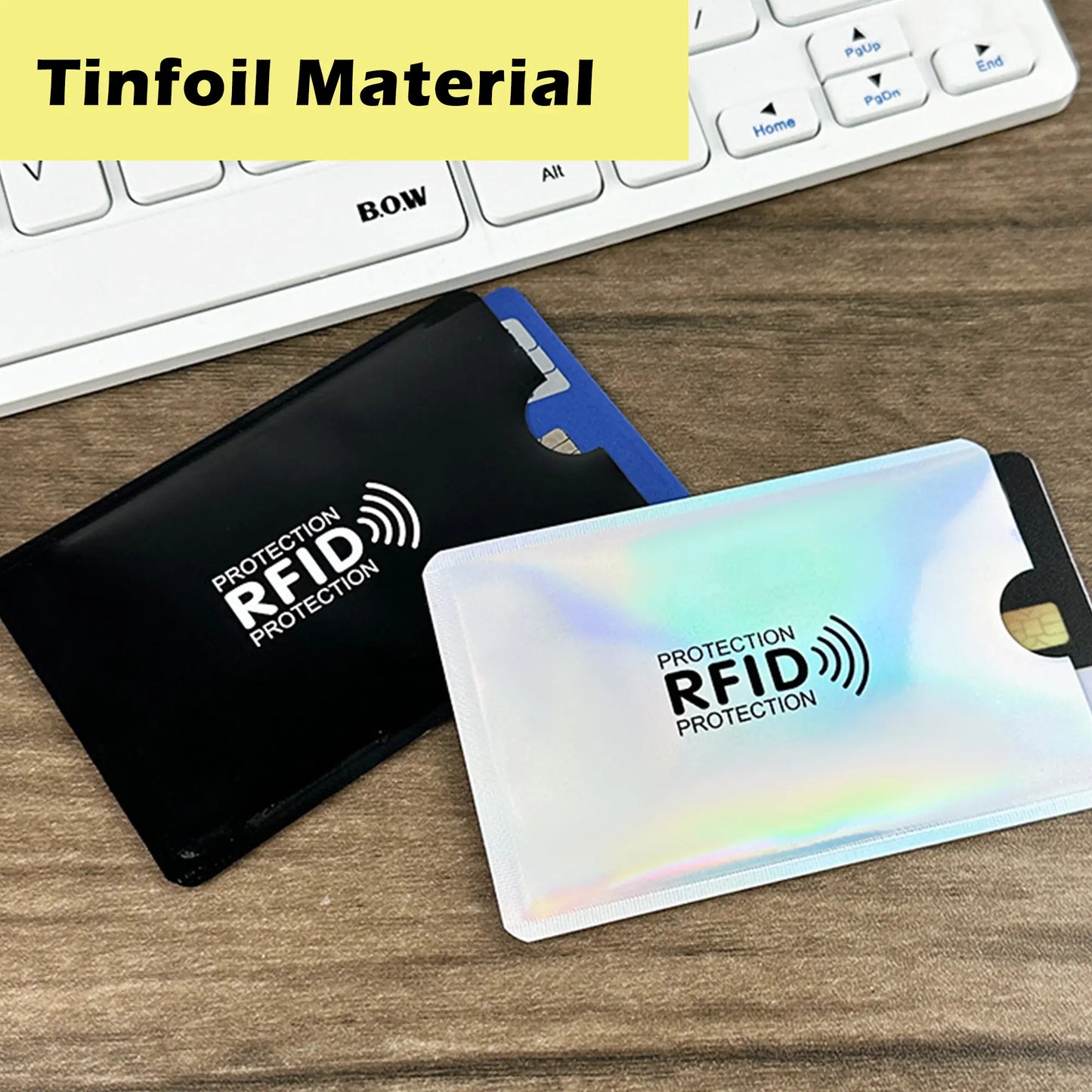 RFID Blocking Sleeves Set – Protection for Credit & ID Cards