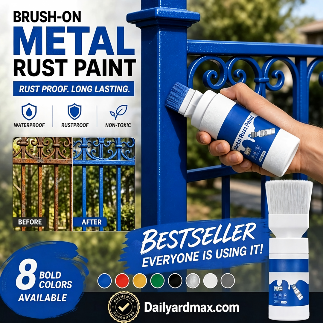 ⏳Time-Limited Special⏰Refresh paint surfaces in one simple spray!✨🏠Water-Based Metallic Silver Paint with Built-in Brush💥👍