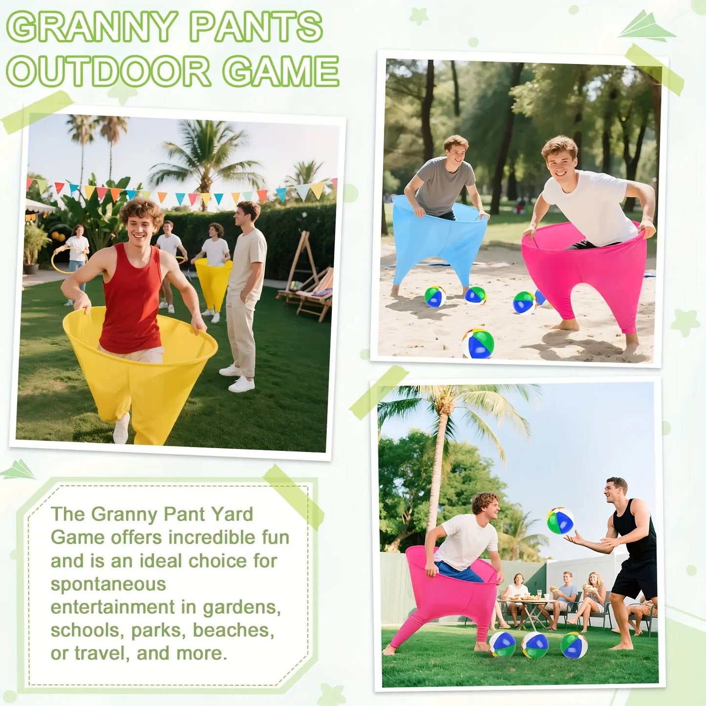 Granny Pants Yard Game