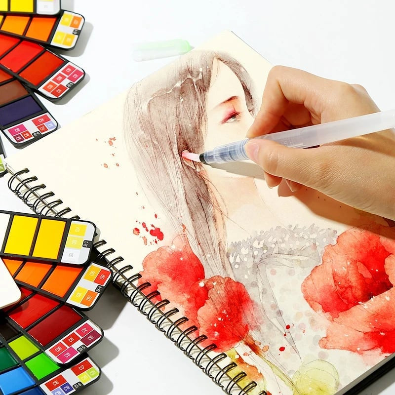 🎨Creativo™ | Watercolor Set Practical Watercolor Travel Set