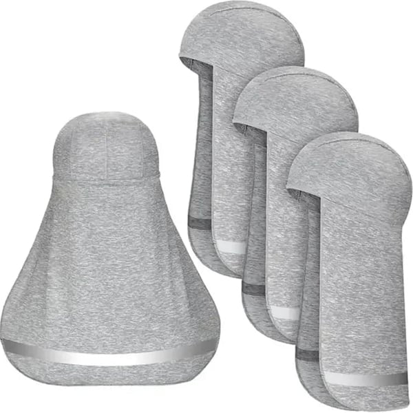 ☀️4 Pieces Hard Hat Sun Shade with Neck Flap – Cooling Skull Cap for Outdoor Work, Fishing & Hiking