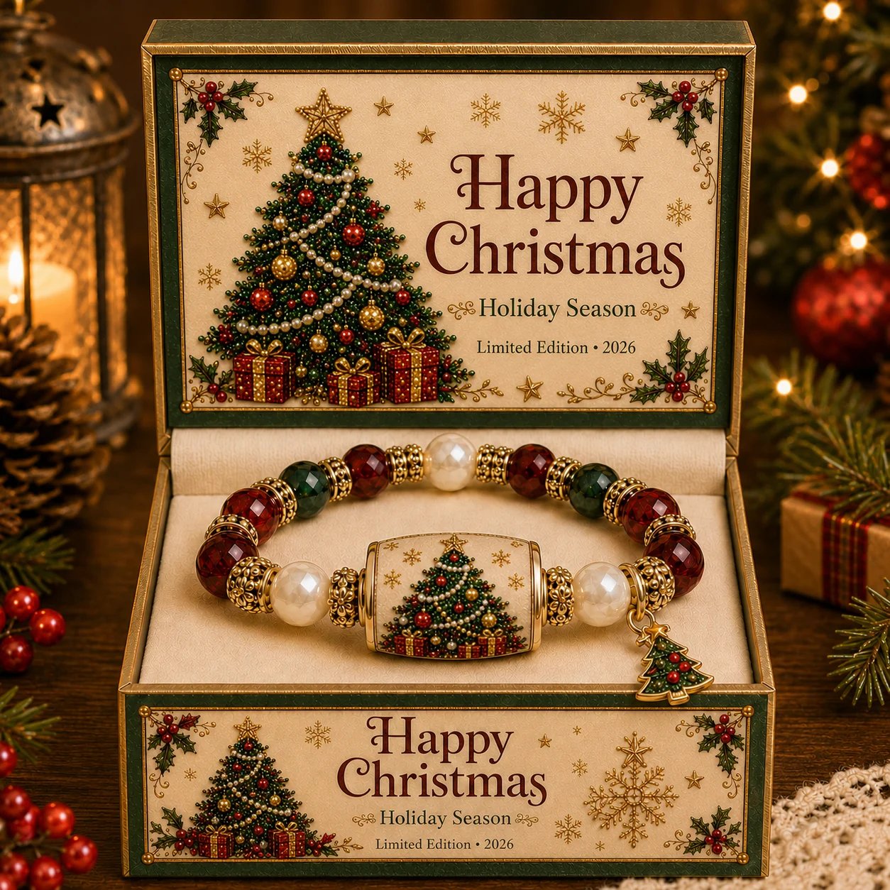 🔥🎄Limited Edition 2026 Christmas Magic Collection Bracelet