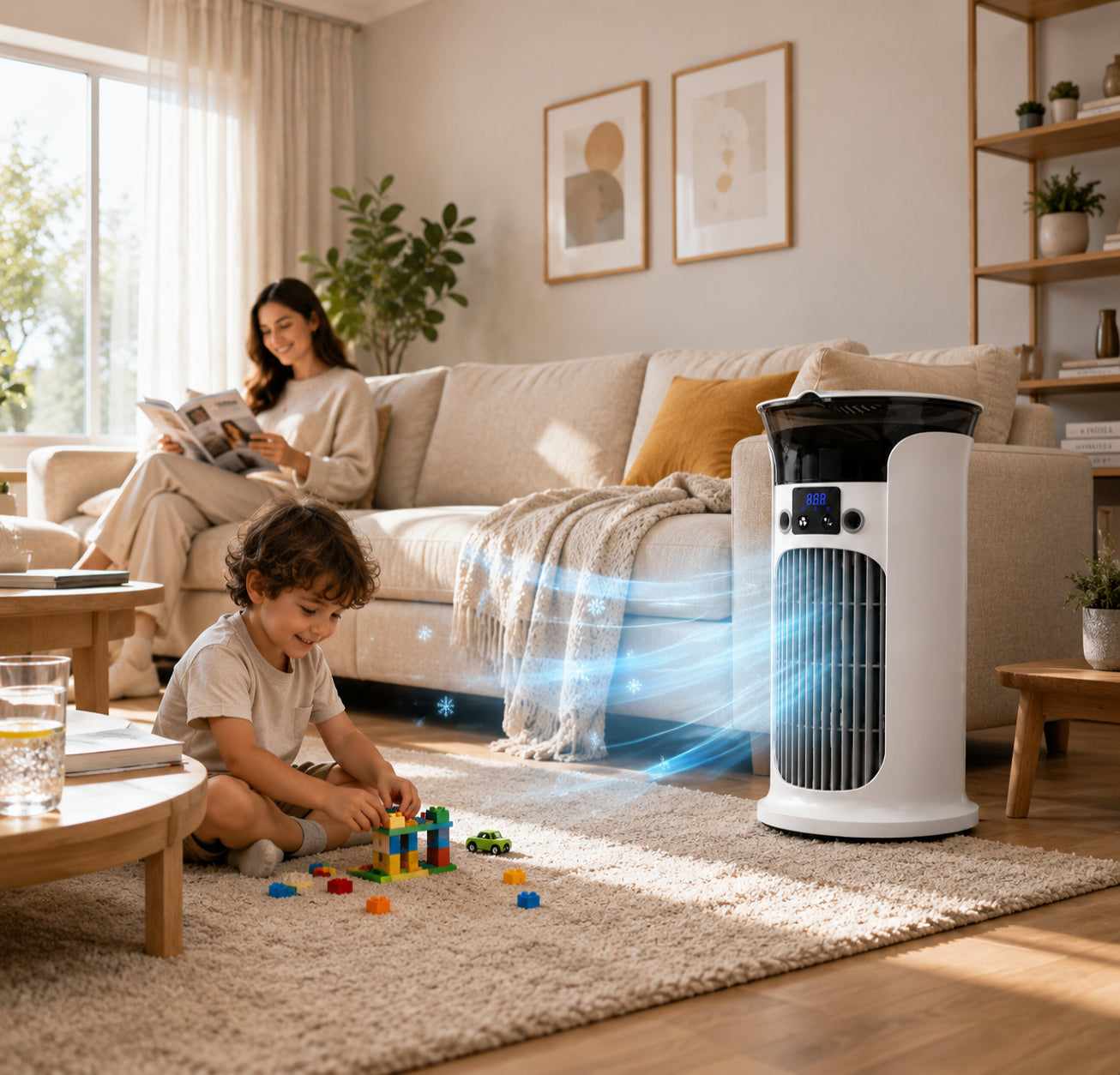 ❄️3-in-1 Portable Air Cooler