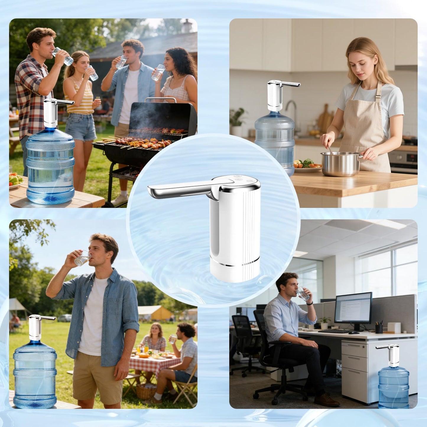 💧HOLIDAY HYDRATION DEAL: CORDLESS WATER BOTTLE PUMP — ELEVATE YOUR DRINKING EXPERIENCE!&nbsp;💧