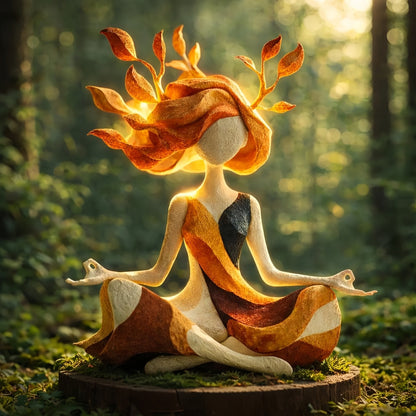 🔥Serenity Growth | Inner Harmony Sculptural Figurine 🥳