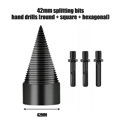 WOOD LOG SPLITTER FIREWOOD DRILL BIT