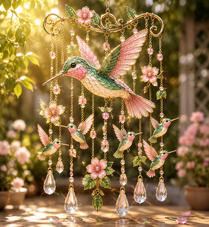 🐦🎐Graceful Hummingbird Wind Chime!🐦🎐