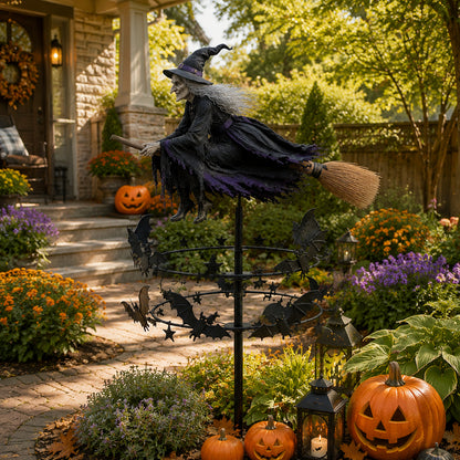 🧙‍♀️The Enchanted Witch Garden Wind Spinner