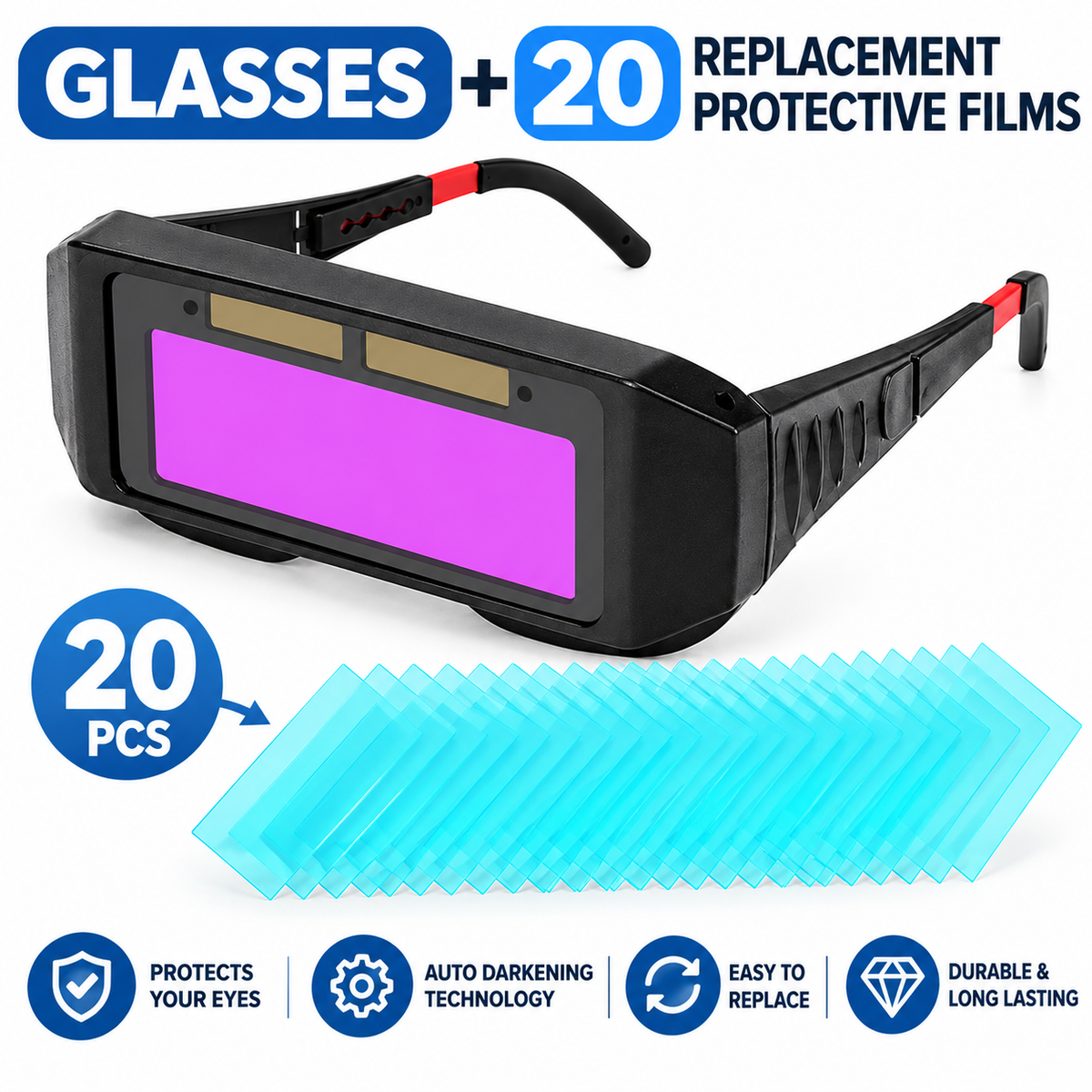Automatic Light-Adjusting Welding Glasses for Welders Professiona