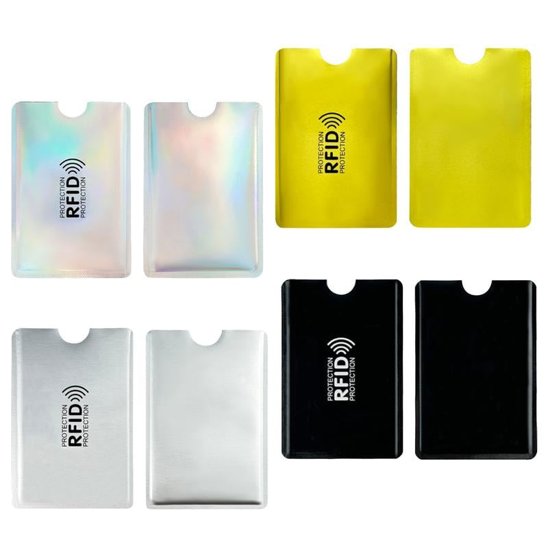 💰8 Counts RFID Blocking Sleeves Set