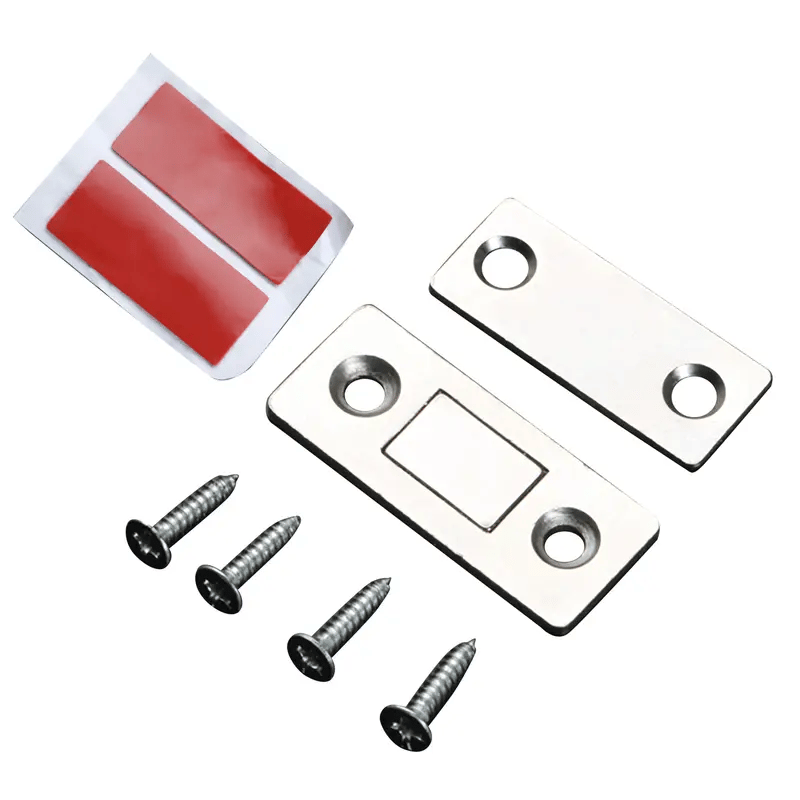 8 Counts Cabinet Magnetic Catch without Punching, Versatile for Cabinets, Drawers & Windows